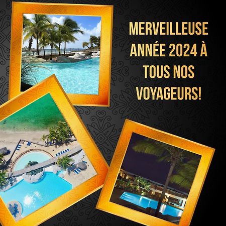 Vue Mer & Acces Direct A La Plage Avec Magnifique Piscine Surveillee Par Un Maitre Nageur แซงต์-ฟรองซัวส์ ภายนอก รูปภาพ